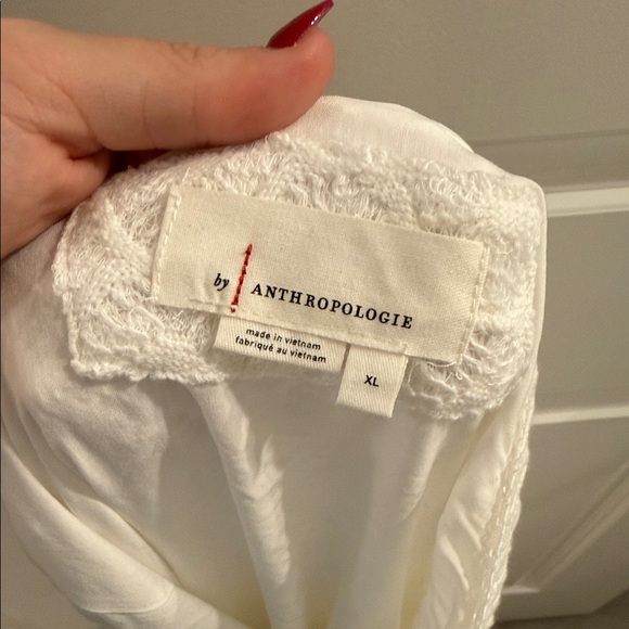 Anthropologie White Maxi Dress - Picture 3 of 3